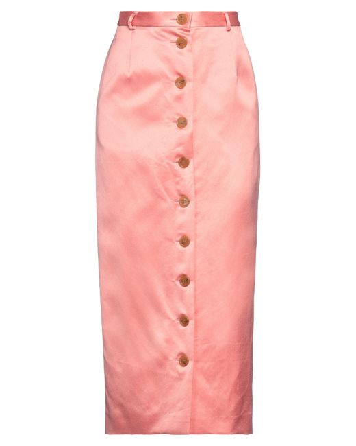 Raf Simons Pink Midi Skirt