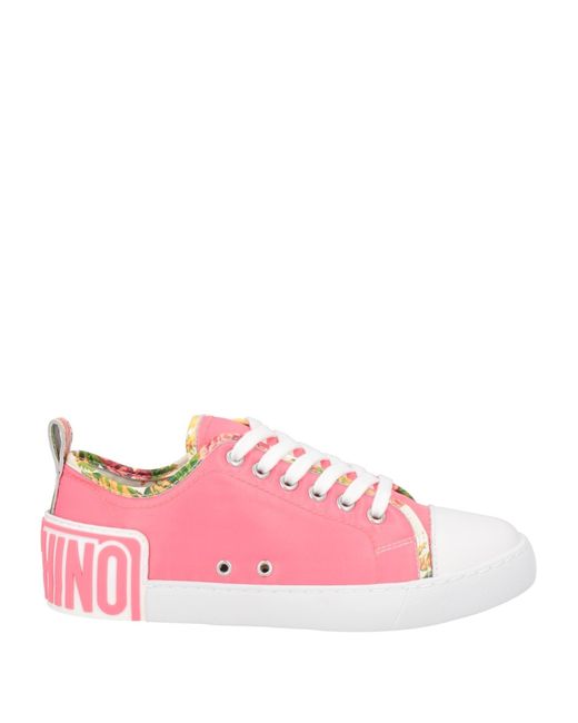 Sneakers di Moschino in Pink