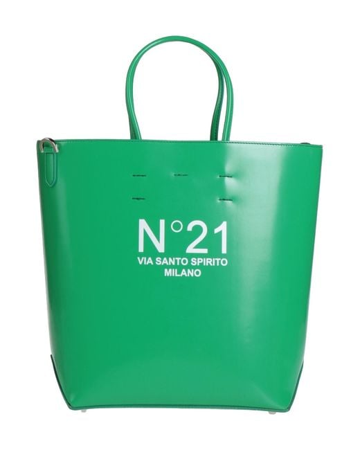 N°21 Leather Handbag in Green Lyst