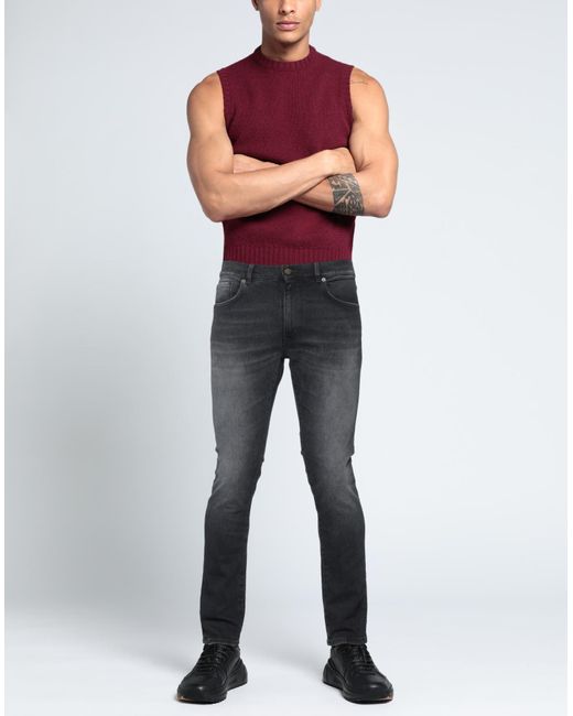 PRPS Gray Denim Trousers for men