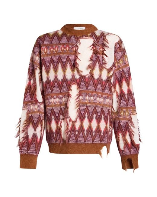Pullover Laneus de hombre de color Red
