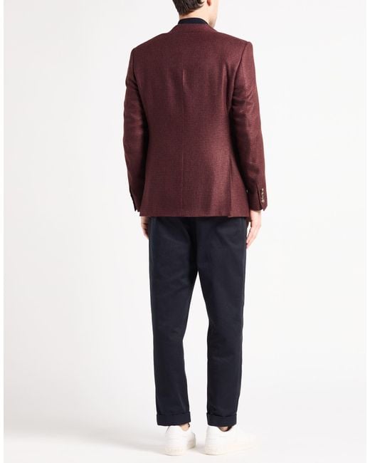Canali Purple Blazer for men