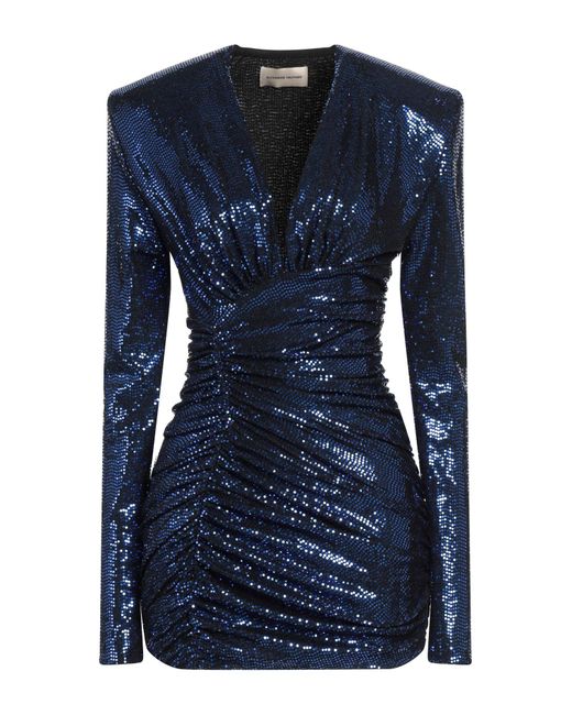 Alexandre Vauthier Blue Mini Dress