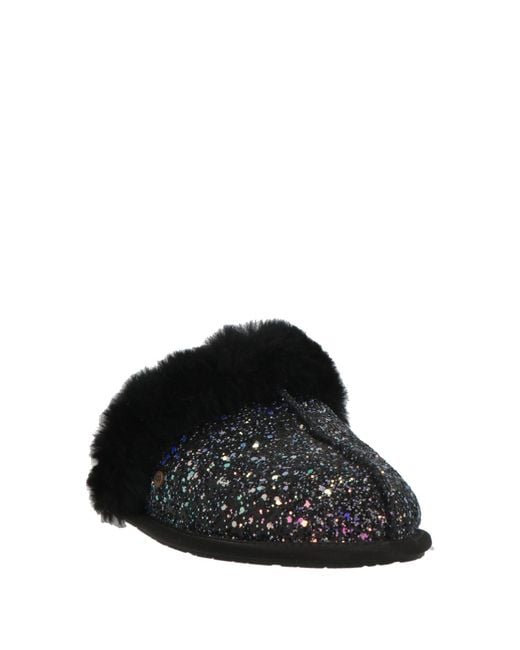 Ugg Black House Slipper Shearling