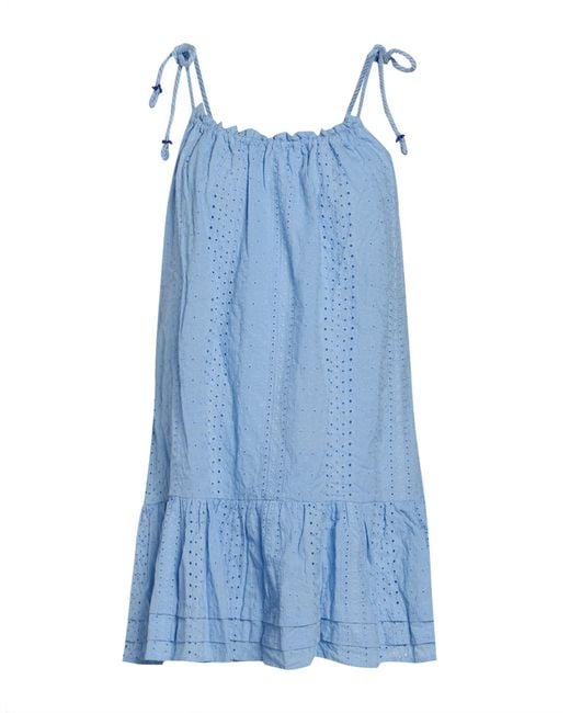 Poupette Blue Sky Mini Dress Cotton