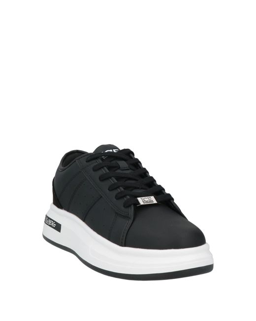 Ice Iceberg Black Trainers for men