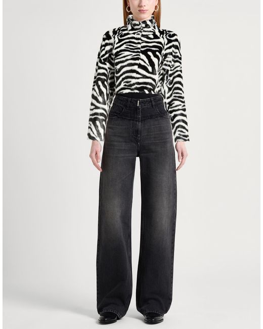 ROTATE BIRGER CHRISTENSEN Black Shearling & Teddy