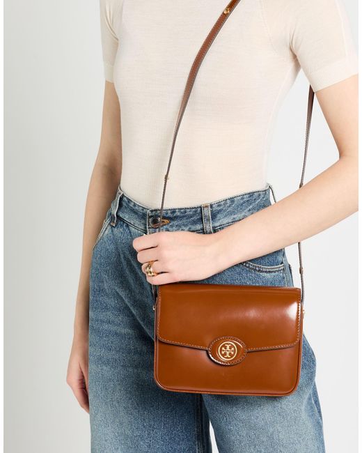 Tory Burch Brown Cross-Body Bag