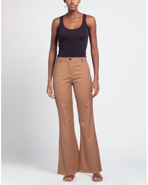CROCHÈ Brown Trouser