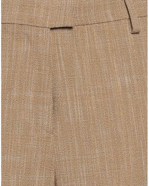 Etro Natural Pants Viscose, Polyester