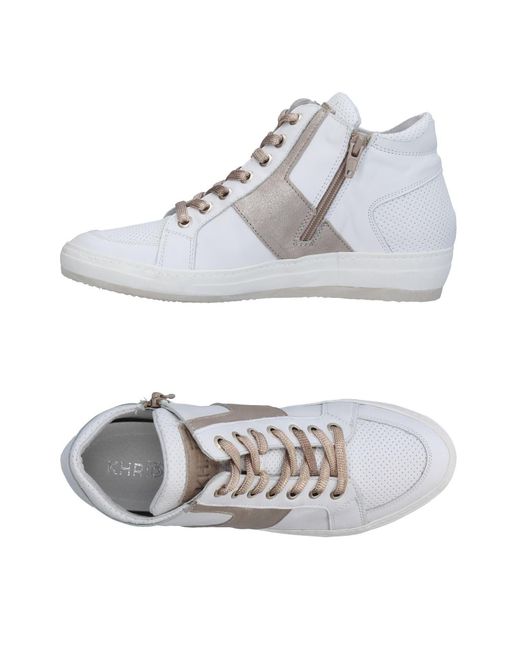 Ideel Ærlighed vagabond Khrio High-tops & Sneakers in White | Lyst Australia