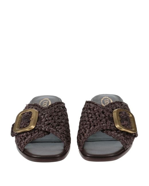 Tod's Brown Sandals