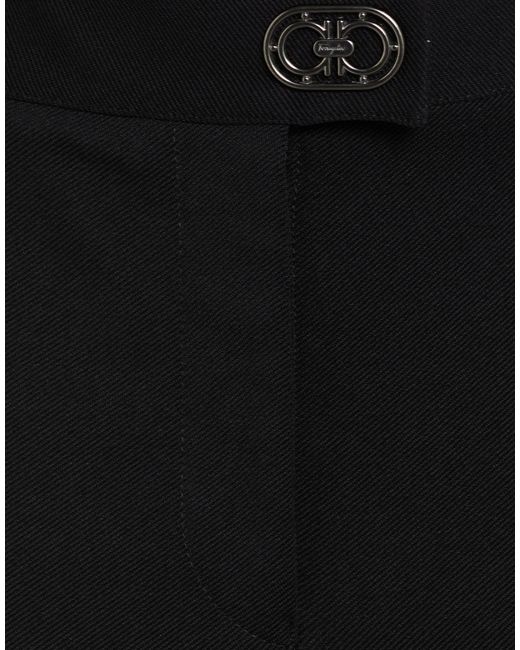 Ferragamo Black Pants Polyamide, Elastane