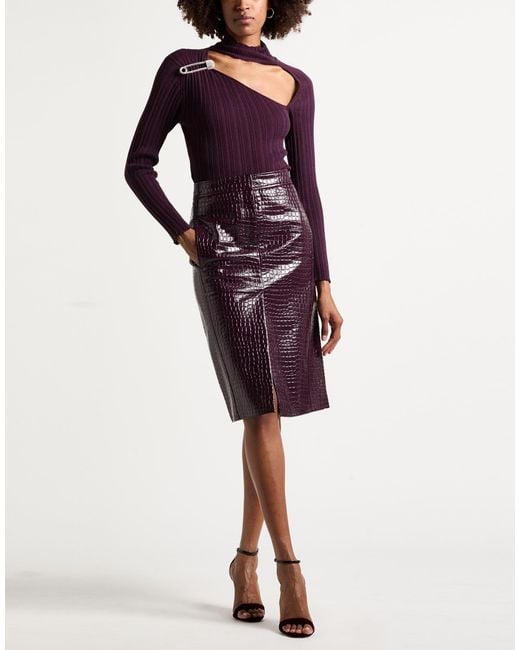GIUSEPPE DI MORABITO Purple Turtleneck