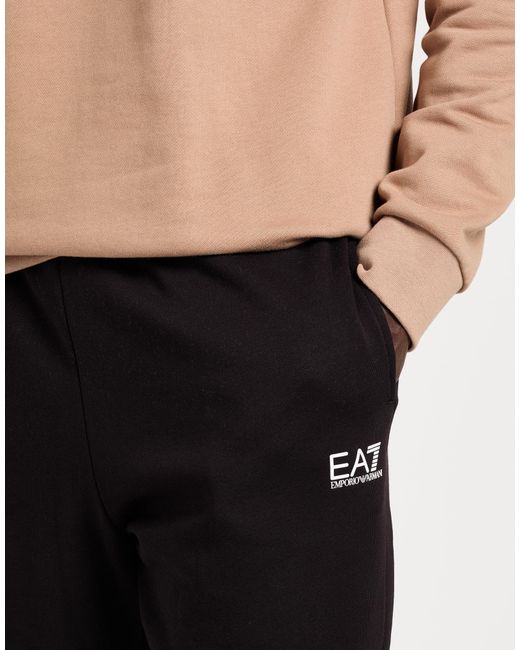 EA7 Natural Camel Tracksuit Cotton, Polyester for men