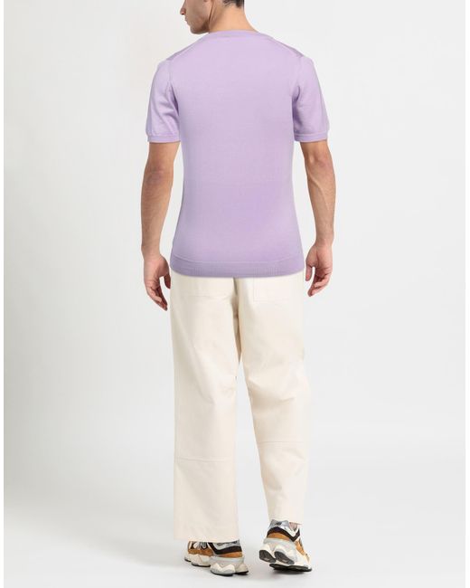 Svevo Purple Sweater for men