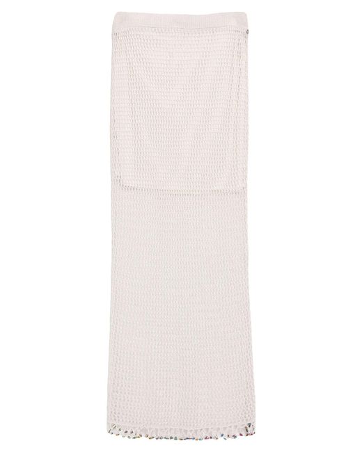 Pennyblack White Maxi Skirt