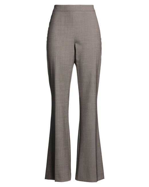 D.exterior Gray Pants Wool, Elastane
