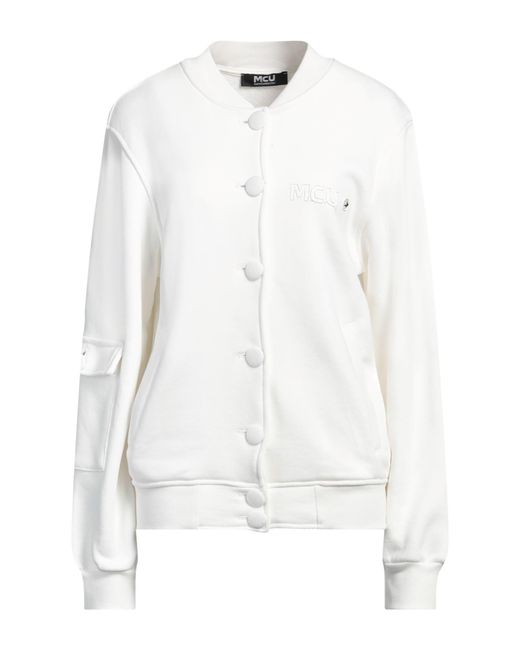 M.C.U Marco Cassese Union White Sweatshirt