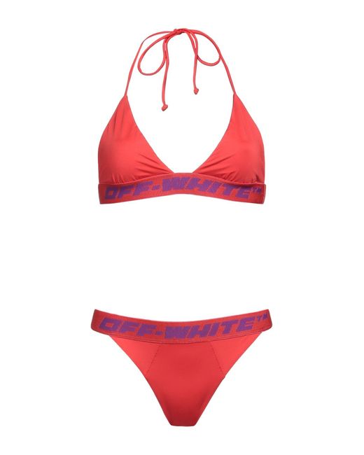 Off-White c/o Virgil Abloh Red Bikini