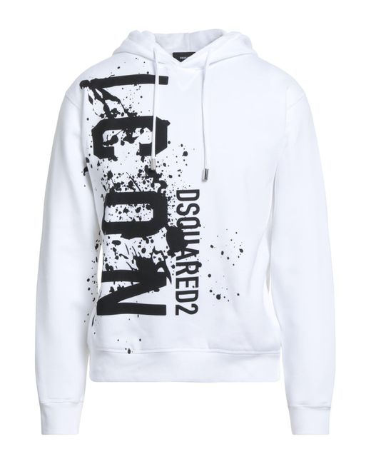 DSquared² White Sweatshirt for men