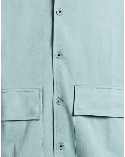 Spiewak Blue Jacket Cotton, Elastane for men