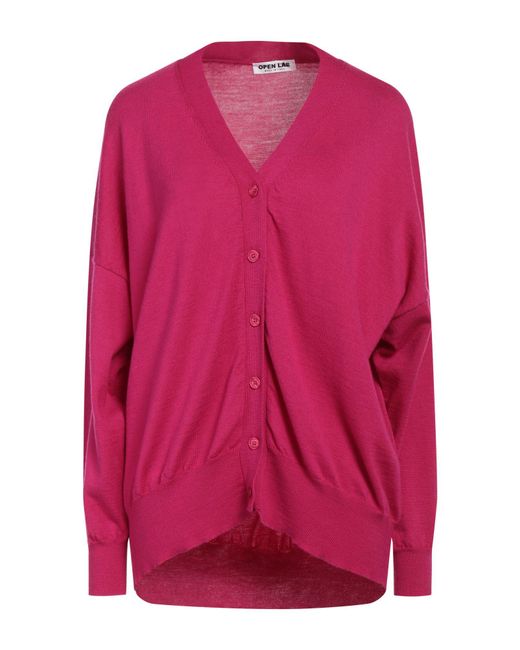 OPEN LAB Pink Cardigan