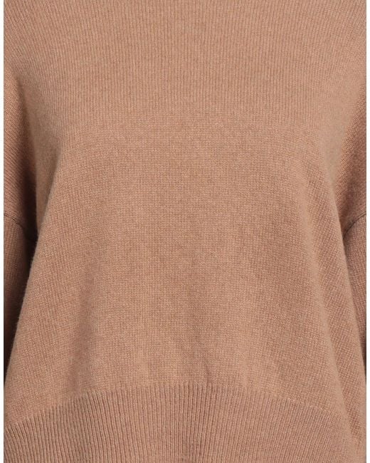 Aragona Brown Turtleneck