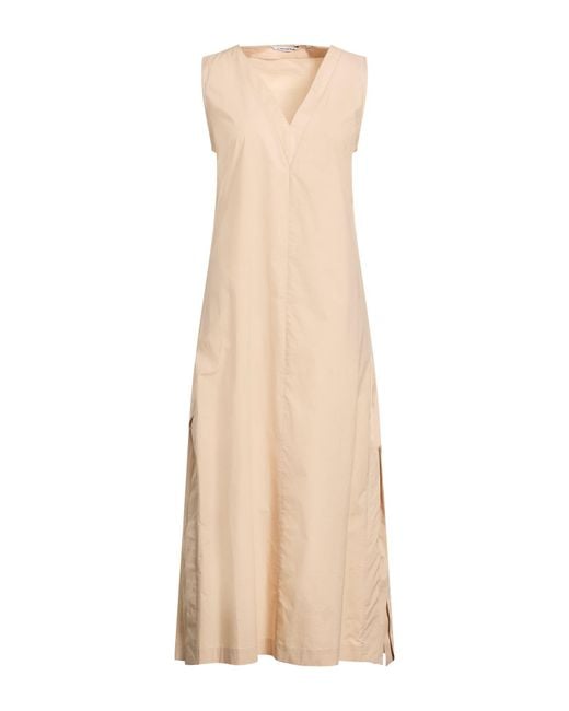 Caliban Natural Midi Dresses
