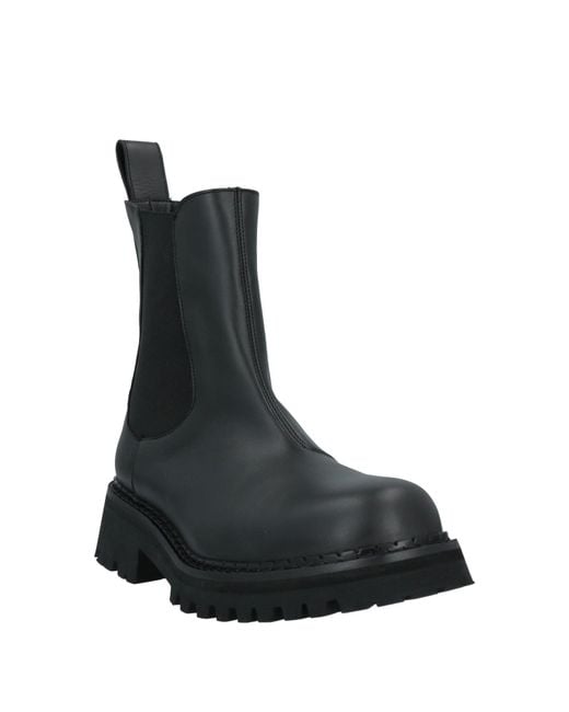 Moschino Black Ankle Boots for men