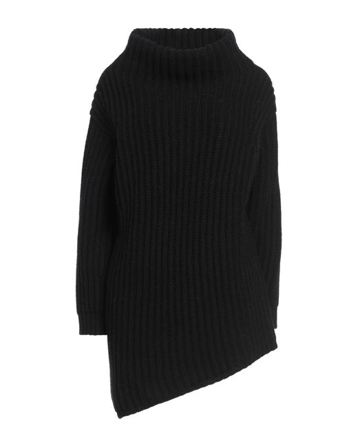 Max Mara Black Rollkragenpullover
