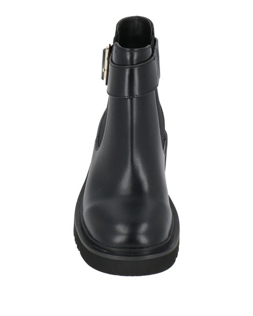 Marella Black Ankle Boots Leather