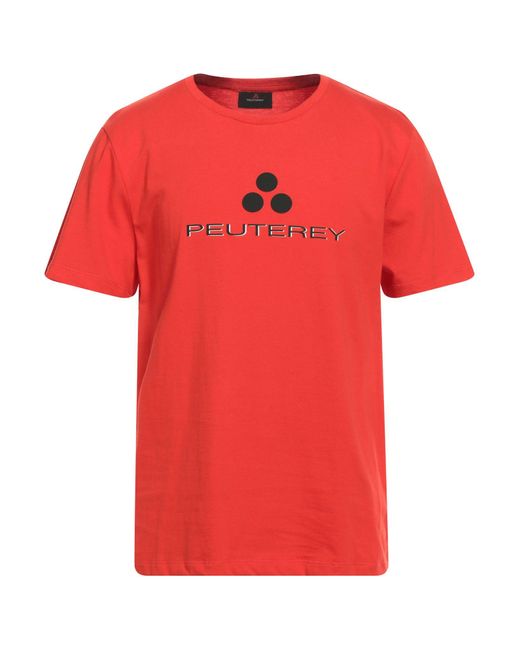 Peuterey Red T-shirt for men