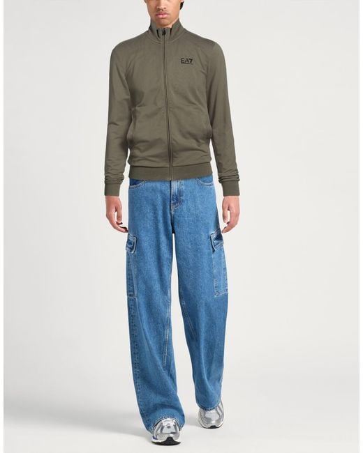 EA7 Green Sweatshirts for men