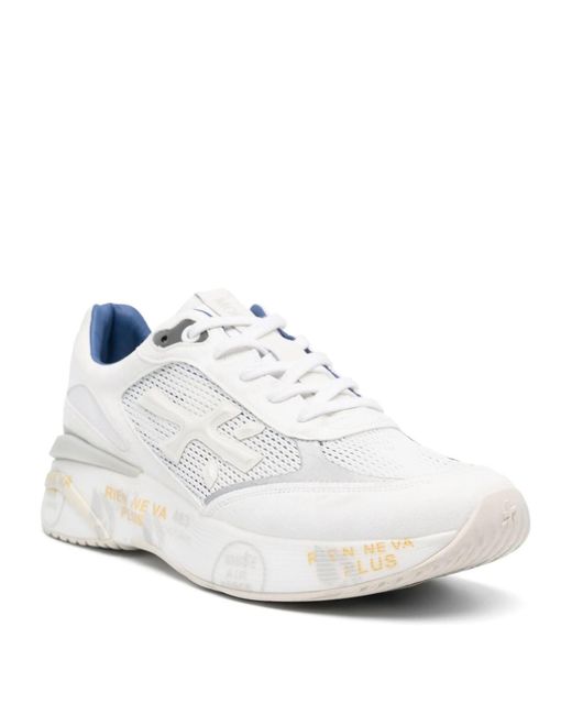 | Sneakers 'Moerun 6732' in misto pelle a pannelli | male | BIANCO | 45 di Premiata in White da Uomo