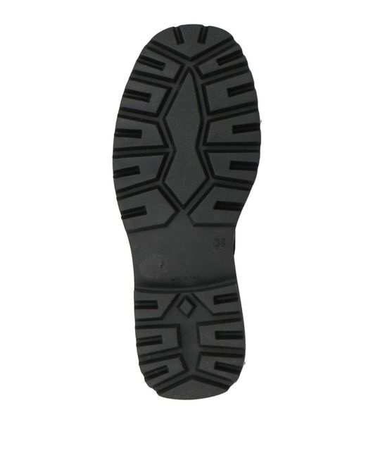 Nila & Nila Black Lace-up Shoes