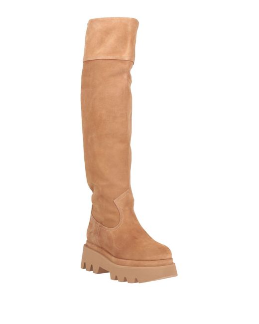 Paloma Barceló White Boot Leather