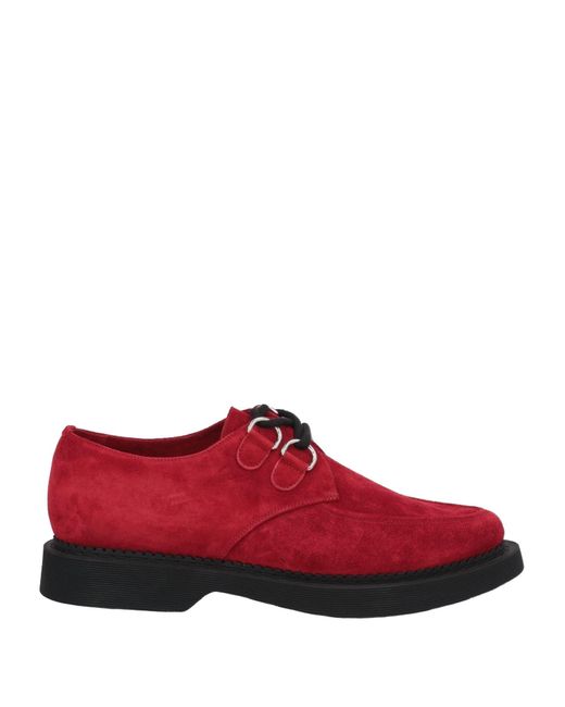 Saint Laurent Red Lace-up Shoes for men