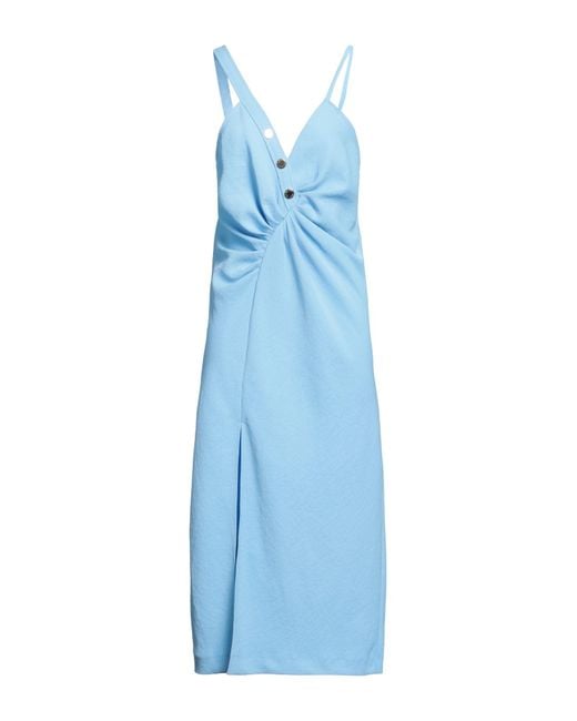 Sandro Blue Midi Dress