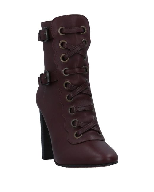 Chloé Brown Stiefelette