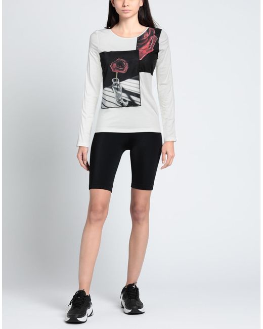 T-shirt High en coloris White