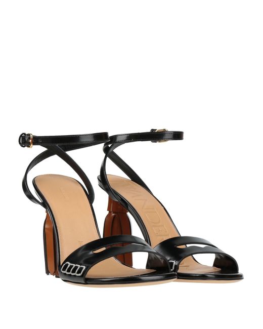 J.W. Anderson Black Sandale