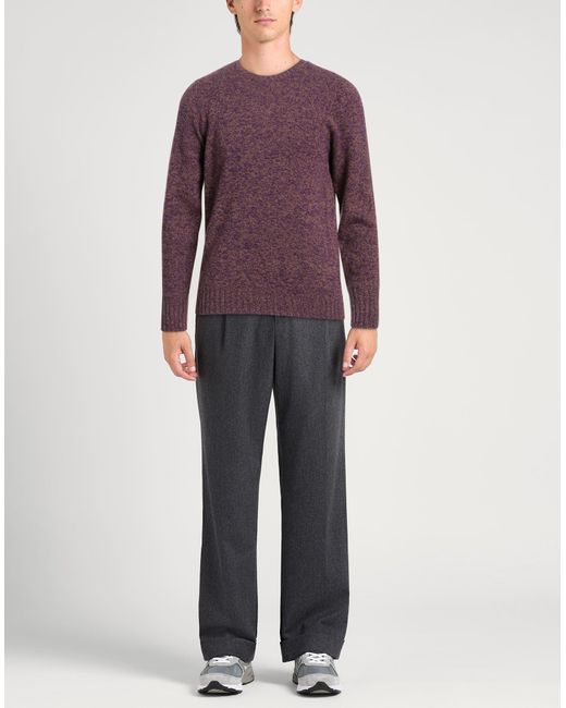 Drumohr Purple Sweaters for men