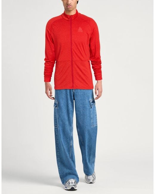 Odlo Red Jacket Polyester, Elastane for men