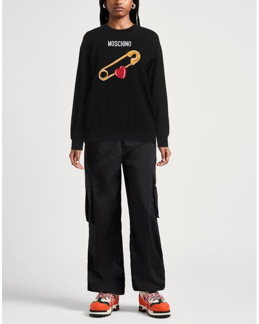 Pullover Moschino de color Black