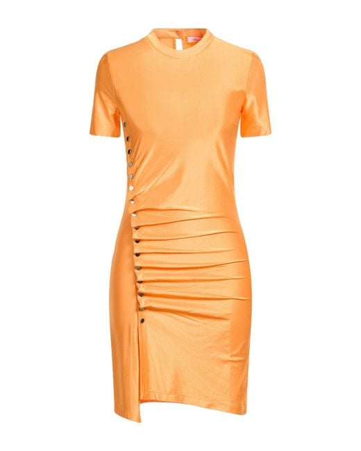 Rabanne Orange Mini Dresses