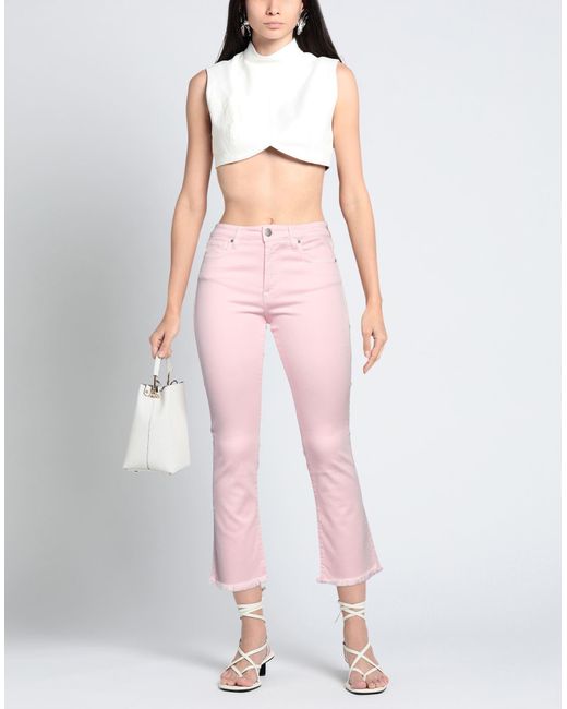 2W2M Pink Jeanshose