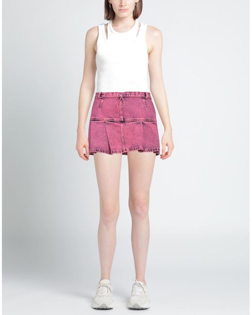Cormio Pink Denim Skirt