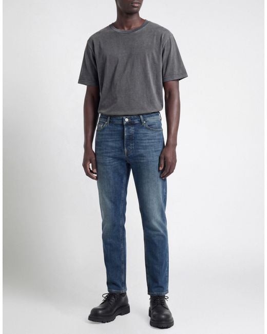 Department 5 Blue Jeans Cotton, Rubber for men
