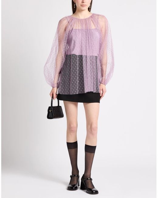 RED Valentino Purple Top